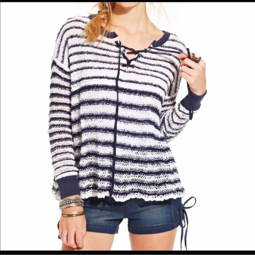 Free People Judy Punk oversized sweater XS